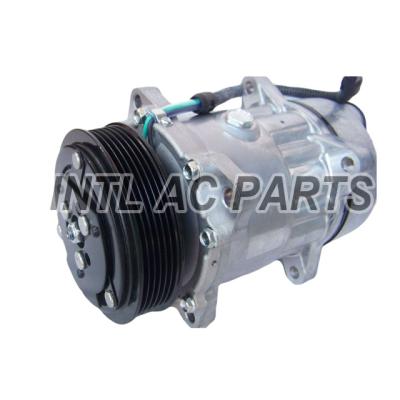 China SANDEN 7V16 AC Compressor For CITROEN XANTIA PEUGEOT 306 406 806 Universal 6453TK 9613260680 EXPERT for sale