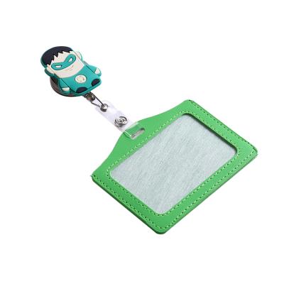 China Business kids cotton card holder, ID card holder with lanyard, leather card holder for sale