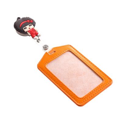 China Plastic ID Card Badge Attendance Gift Voucher Card Holder, Employee Card Holder, Card Holder Custom Logo for sale