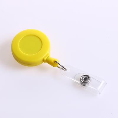 China Plastic Promotional Outdoor Custom Mate Name Badge Retractable Yo-Yo ID Badge Holder Reel for sale