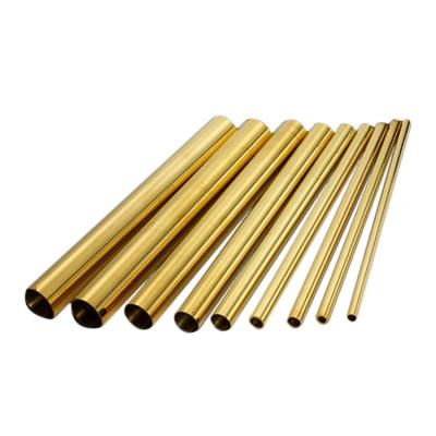 China Air Condition Or Fridge Polished Brass Tube Seamless Copper Pipes for sale