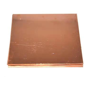 China Decorative Factory High Quality Pure Copper Sheet for sale