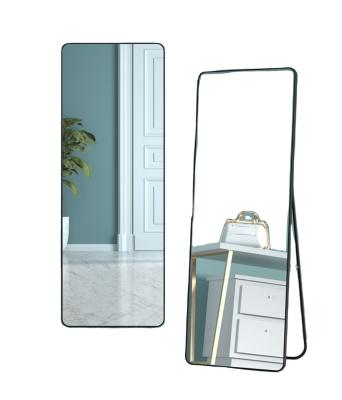 China Minimalist Decorative Full Frame Standing Mirror For Furniture zu verkaufen