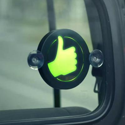 China Car Thumbs Up Light For Car Thank You Revealed Light for sale