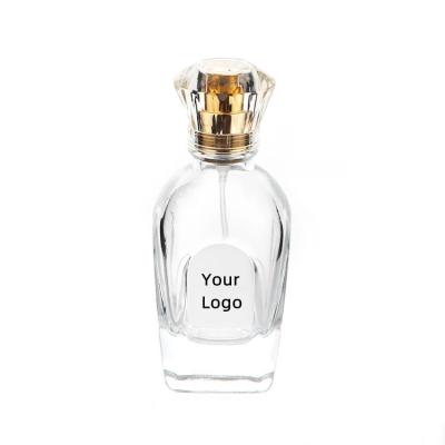 China Wholesale Dubai Perfume Bottles Glass Square Empty Fancy Perfume Bottle for sale