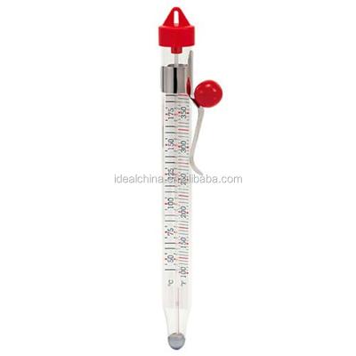 China Glass Thermometer Candy Water Glass Pipe Measuring Temperature Glass Thermometer for sale