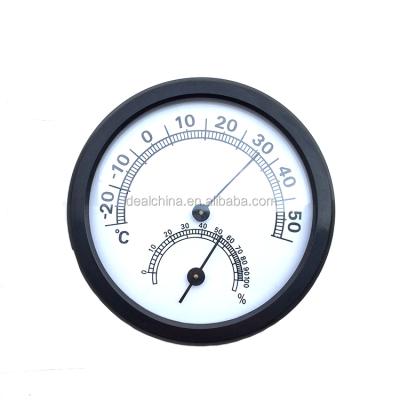 China Indoor Barometer Temperature Thermometer Hygrometer Indoor Clock for sale