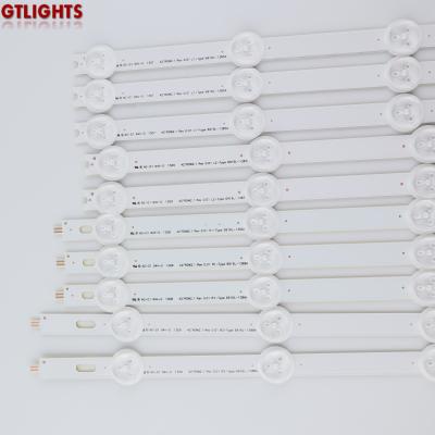 China TV backlight repair kit 42LN5400-CN led backlight trip for 42LN5450-CT 42LN5180-CQ LC420DUESFR7 L1/L2/R1/R2 10pcs 50leds 6916L-1505A/1506A/1507A/1508 for sale