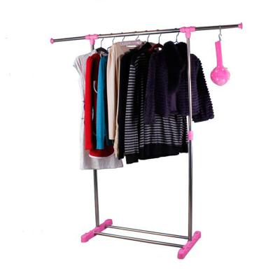 China Durable Indoor Garment Display Rolling Clothes Rack Hangers and Holder Racks for Home for sale