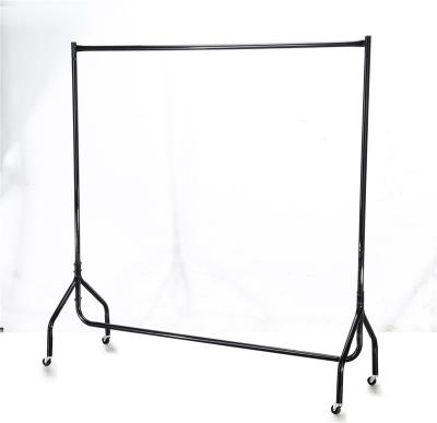 China Durable Custom Movable Vertical Plastic Hanger Folding Drying Rack Bipolar Clothes Outdoor for sale