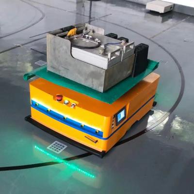 China Hotels JS100 100KG 200KG Jacking Magnetic Barcode Laser AGV Chasis Warehouse Cargo Robot Pista Lifting AGV for sale