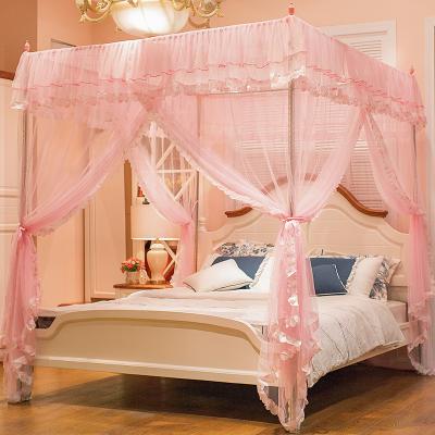 China LLIN HOT SALE IN AFRICA Adult Color Rectangular Hanging Mosquito Net With Frame for sale