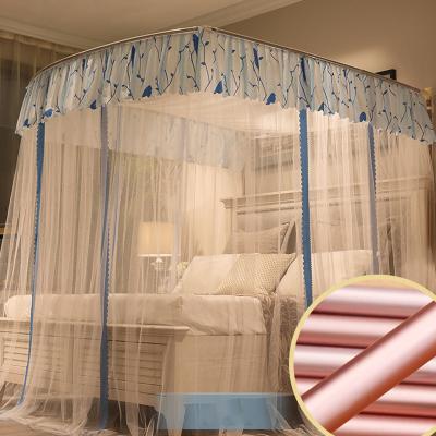 China 2021 New LLIN Folding U-shaped Retractable Adult Mosquito Net for sale