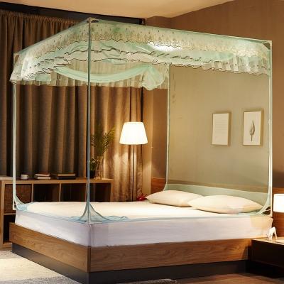 China Home portable silent mosquito net designed on quilt cover and bottom for sale