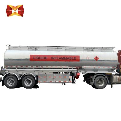 China Truck trailer 40000-50000 liters fuel tank semi trailer Maowo manufacture 3 axle aluminum oil tanker for sale for sale