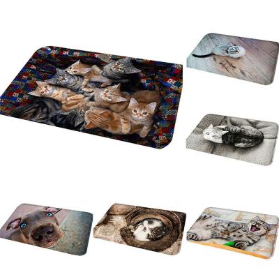 China PM-001 Viable Place Mats For Dogs Pet Food Mat Large Pet Natural Rubber Cat Dog Feeding Mat for sale