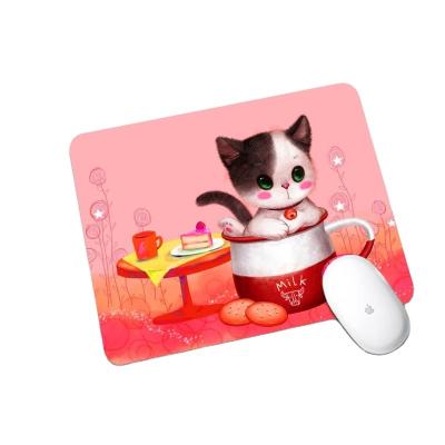 China Waterproof high quality anti-slip colorful custom mouse pad, wholesale custom stitching edge printing gaming mouse pad for sale