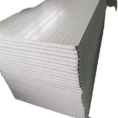 China Easy Operation Fire Proof Rock Insulation Sound Wool Color Steel Sandwich Panel Wall Materials Sandwich Roof for sale