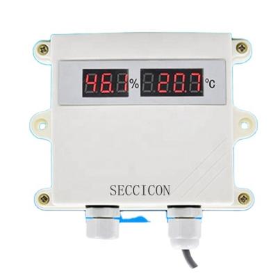 China High Accuracy Type 4-20ma Greenhouse Sensors Wall Temperature And Humidity Transmitter With Digital LCD Display AR4406 AR4406 for sale