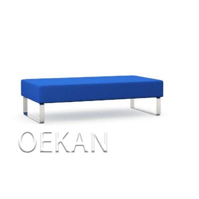 China Modern Simple Fabric Hospital Bench Public Seating Hospital Waiting Rest Chair for sale