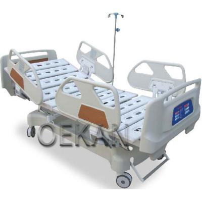 China Modern ABS 2 Function Mobile Electric Adjustable Hospital Hospital Single Patient Folding Bed for sale