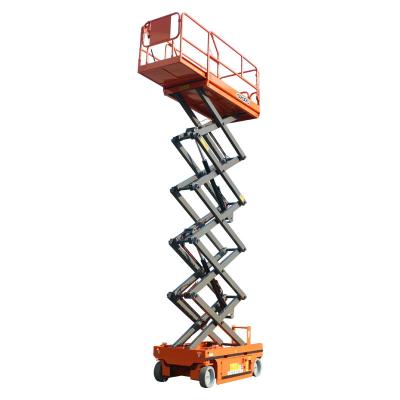 中国 Qiyun 4m 6m 10m Hydraulic Electric Aerial Working Platform Man Scissor Lift Self-Propelled Battery Power lift 販売のため