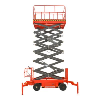 Κίνα Qiyun Battery Simple Scissor Lift Aerial Working Platform Used For Maintenance Indoor Or Outdoor προς πώληση