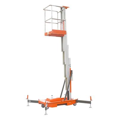 Κίνα Qiyun CE ISO Factory Supplier Electric Hydraulic Aluminium Alloy One Man Single Mast Lift Aerial Work for sale προς πώληση