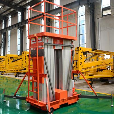 Chine Moveable Vertical Aluminum Lift Platform Hydraulic Electric Masts à vendre