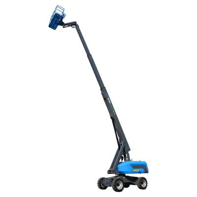 中国 Qiyun China Factory Telescopic Boom Lift Man Lift Aerial Work Platform Electric Diesel Boom Lift for sale 販売のため