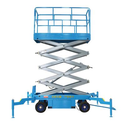 Cina Qiyun Warehouses Mobile Scissor Lift Platform with CE Used for Maintenance of Lifting Equipment in vendita