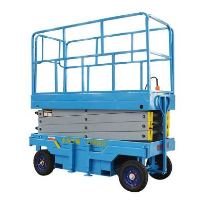 中国 Capacity Hydraulic Scissor Lift Mobile Adjustable Aerial Lift Platform Table With CE ISO 販売のため