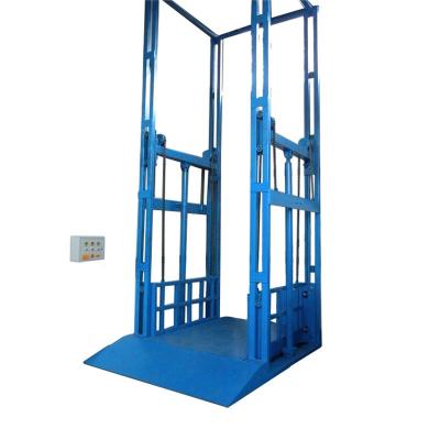 China Qiyun Direct Factory Delivery Hydraulic Cargo Lift Platform Used For Wooden Te koop