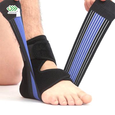 China Durable Adjustable Ankle Support Ankle Bandage Pressure Ankle Compression Sleeve For Sports for sale