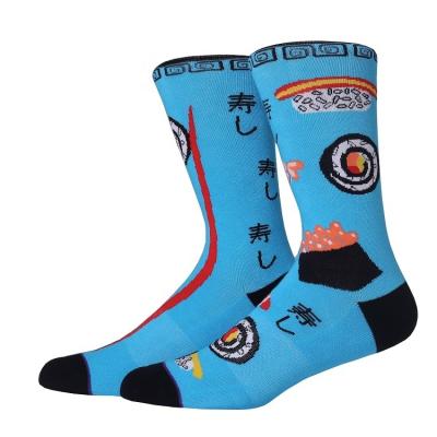 China Wholesale Antibacterial Comfortable Soft Japanese Crazy Novelty Sushi Custom Funny Socks Design for sale