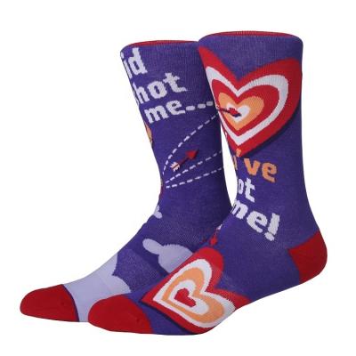 China Low MOQ Antibacterial Crazy Design Antibacterial Unisex Cotton Custom Stocking Sock for sale