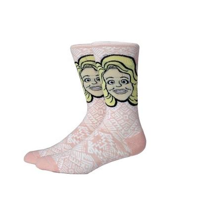 China China Antibacterial Knitted Sock Manufacturer Custom Design Woman Sock for sale