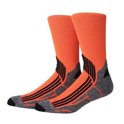 China Antibacterial All Sports Running Increasing Tennis 12-15mmhg Graduated Athletic Compression Crew Socks for sale