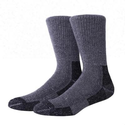 China China Manufacturer Antibacterial Thick Wool Sock Warm Winter Crew Socks for sale