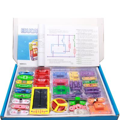 China DIY Eco-friendly Material Electronic Building Block Scientific Experiment Toys Physics Learning Early Education Toy For Children for sale