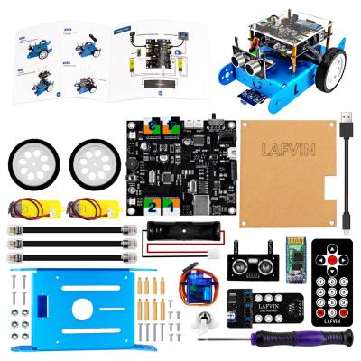 China Student STEM education factory direct! ! ! LAFVIN IBOT Education Robot Graphical Programming Kit Programmable Car with User Manual and Course for sale