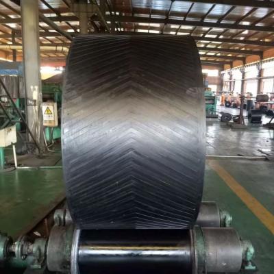 China High Strength Round EP300 Nylon Rubber Conveyor Belt For Coal Mine Sand Stone Conveyor Belt for sale