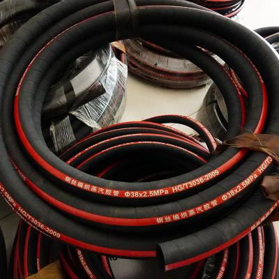 China Chemical Hydraulic Hose Rubber Hose Used For Saturated Steam Below 220 Degree Of Hydraulic Hose Assembly for sale