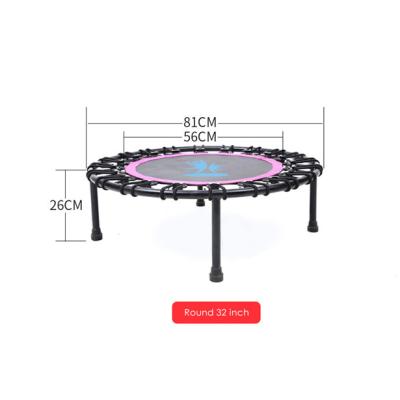 China Round Trampoline From Gimnasi Eco-friendly Cheap Hexagonal Trampolines Indoor Kids Mini Trampoline for sale