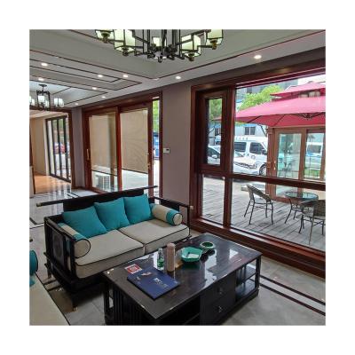 China Modern Same Side Aluminum Alloy Narrow Sliding Door For Balcony Living Room for sale