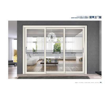 China Modern Luxury Style Trade Assurance Aluminum Alloy Sliding Door for sale