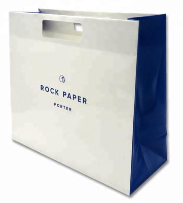 China Biodegradable and Recyclable Custom Printed Good Quality Paper Tote Bags Can Be Customized Paper Bag Popular in Size for sale