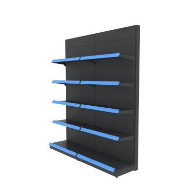 China MCZC Single Sided Store Shelves Supermarket Shelf Grocery Gondola Shelving Supermarket Shelf for sale