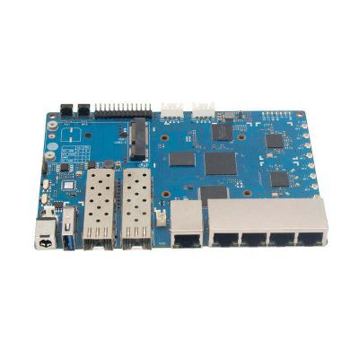 China Refer to Datasheet Banana Pi BPI-R3 Open Source Router Development Board MediaTek MT7986 (Filogic 830) Chip Support Wi-Fi 6/6E 2.5GbE SFP for sale