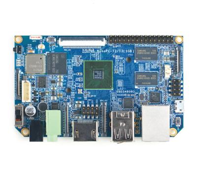 China Refer to datasheet below Factory Price NanoPC-T2 Development Board S5P4418 Quad-core 1GB DDR3 RAM 8GB eMMC for sale